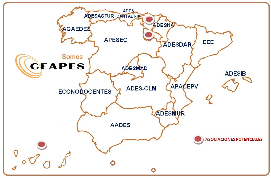 MAPA CEAPES ABRIL 2021