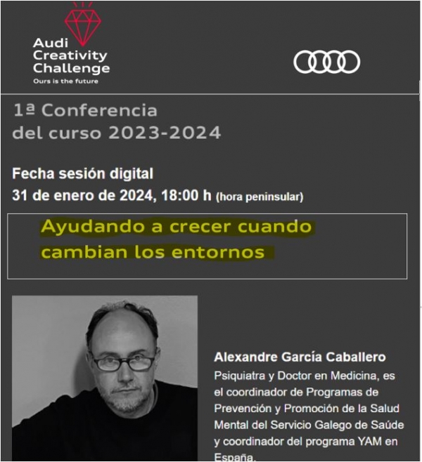 1ª Conferencia  ACC: &quot;Ayudando a crecer cuando cambian los entornos&quot; - Alexandre García
